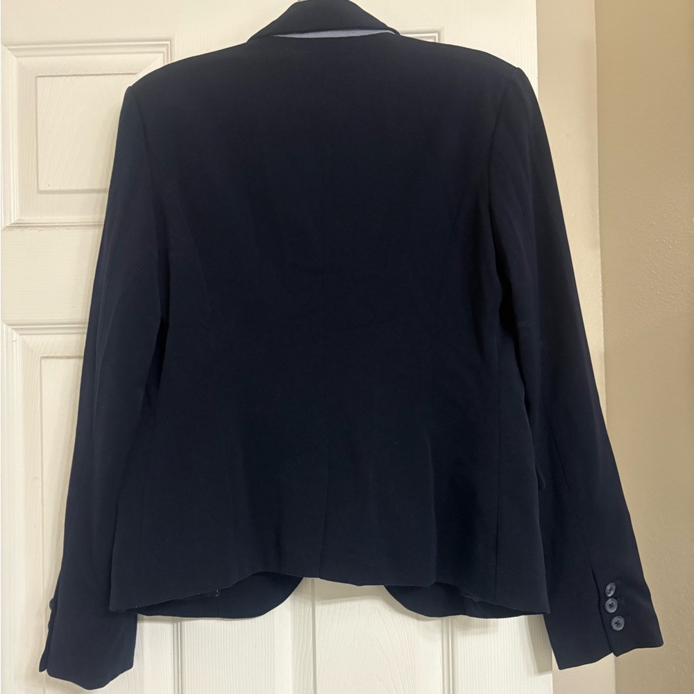 Merona Women's Dark Blue Suit Jacket Size 6 - Picture 2 of 9
